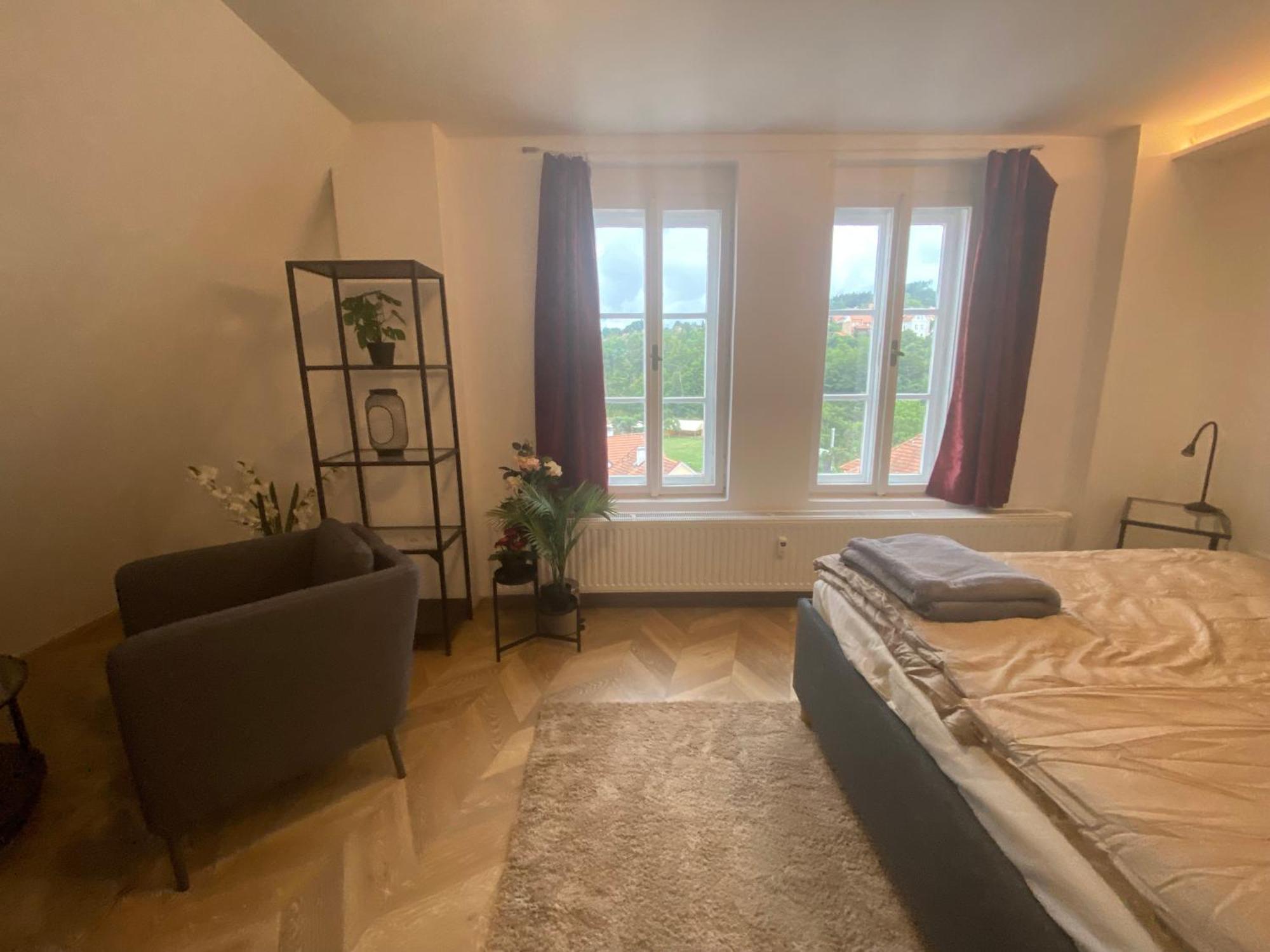 Apartman V Centru Krumlova Cesky Krumlov Bagian luar foto